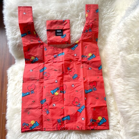 NWOT Standard Baggu - BT21 (BTS) x Line Friends - Picture 1 of 8